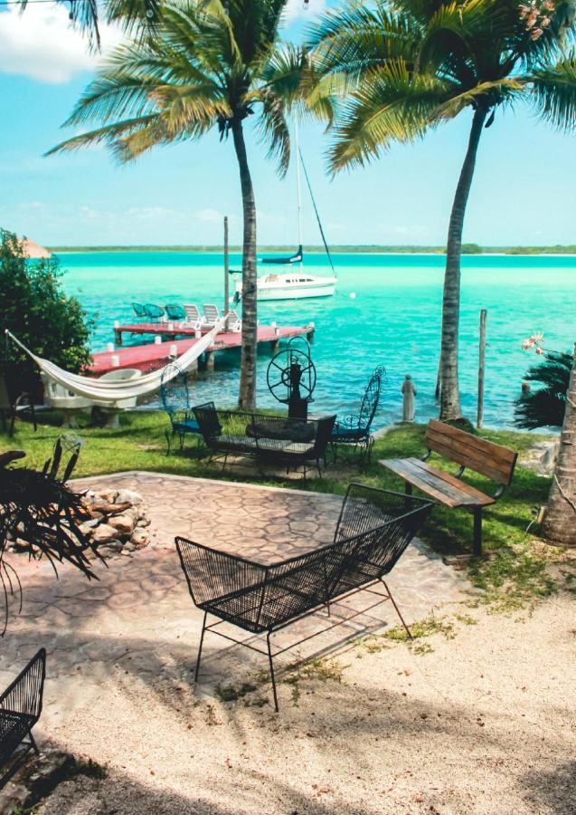 Tortuga Bacalar Bed and Breakfast Esterno foto